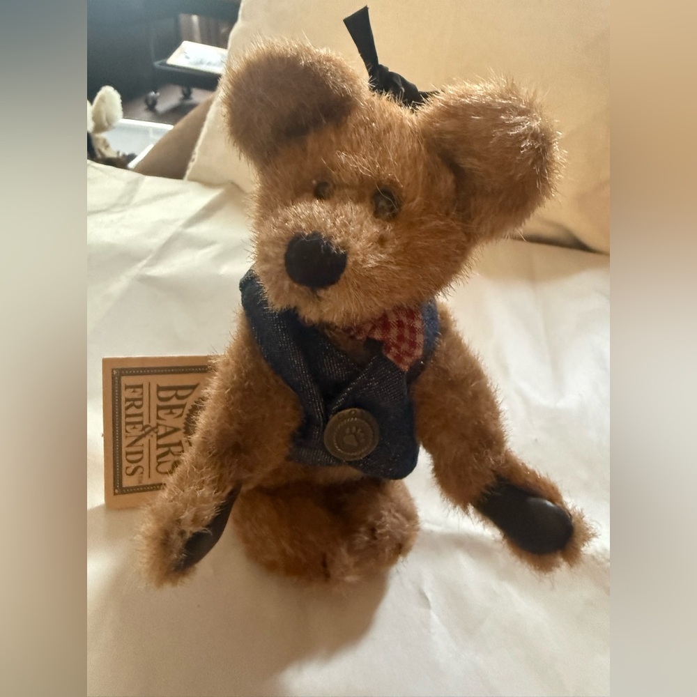 Vintage Boyd's Bears "Raeburn"Collector Club Exclusive 7" 1996 Retired Plush